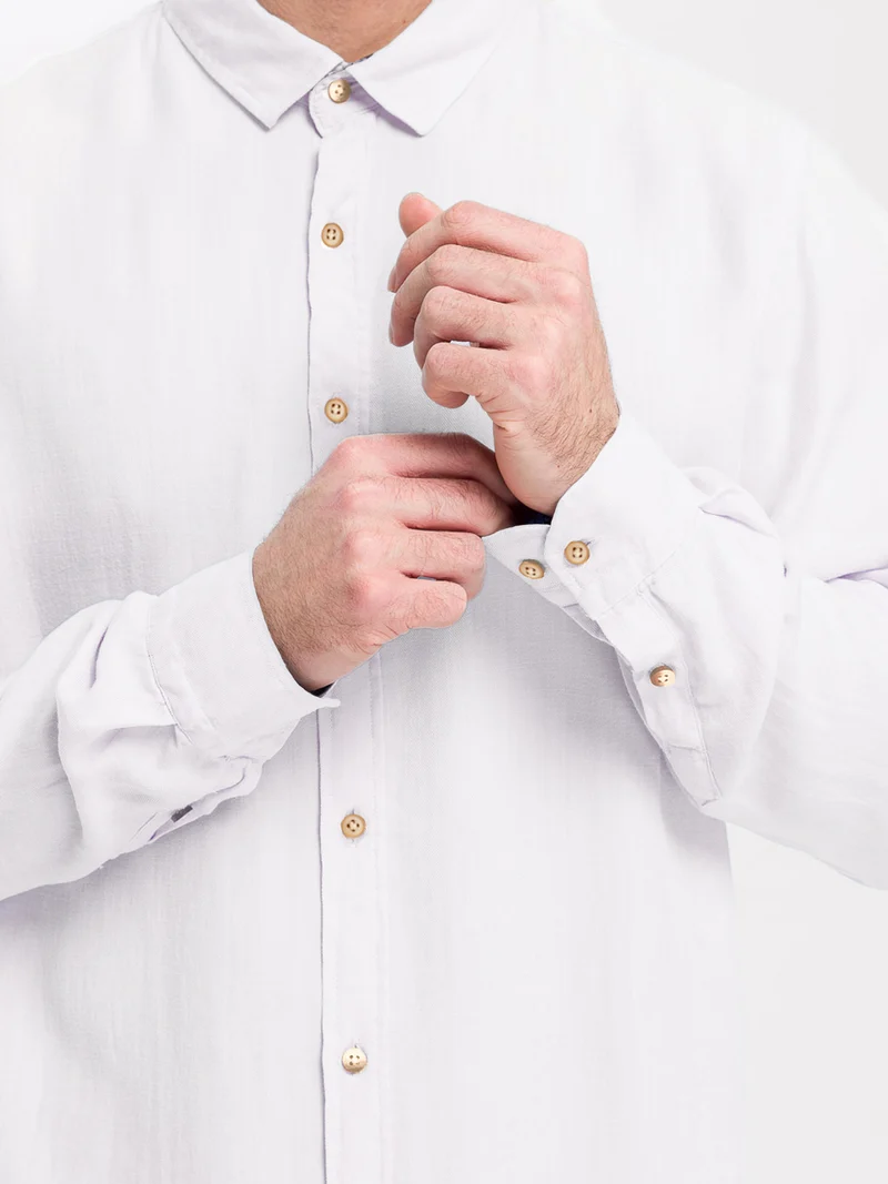 REGULAR FIT SOLID HEMD