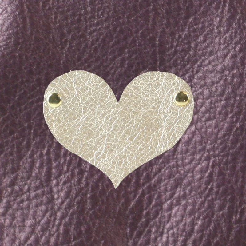 The Applique Kara: Heart: Pyrite / Lobster