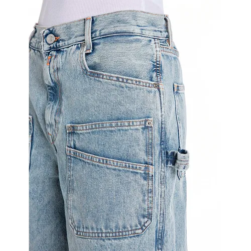 REPLAY DÁMSKÉ DŽÍNY WORKWEAR STŘIHU