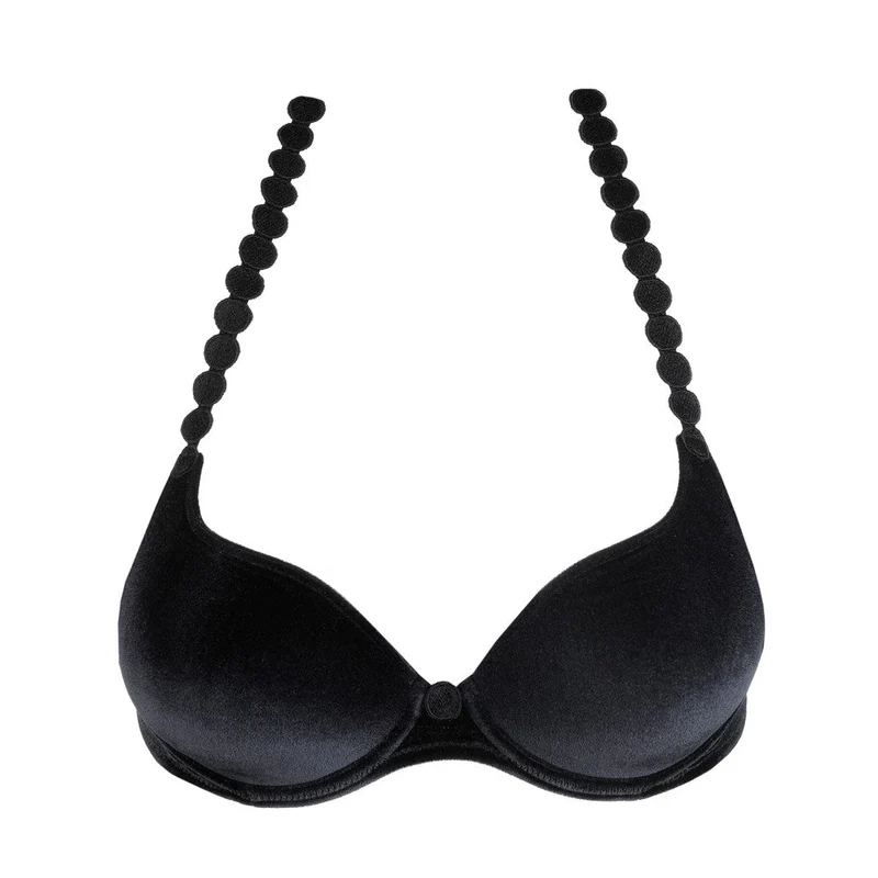 Marie Jo Tom Unterlegter BH Herzform Black Velvet