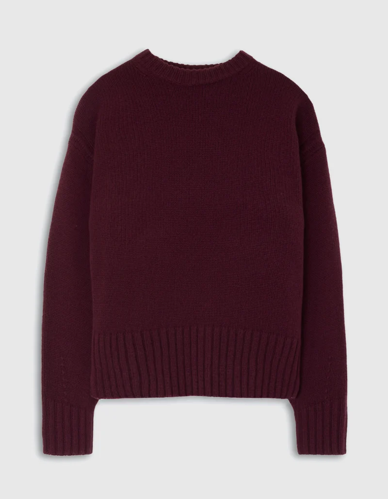 Oversize Kaschmir-Pullover Cozy Crew