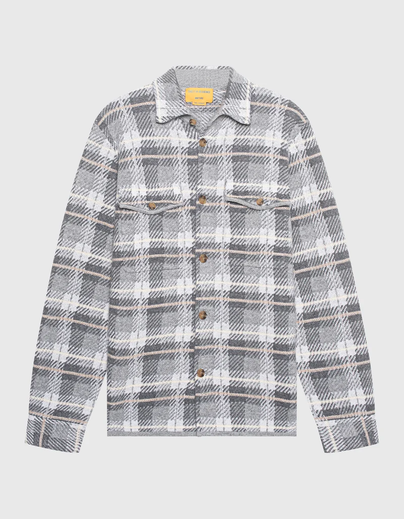 Kaschmir-Overshirt Plaid Work