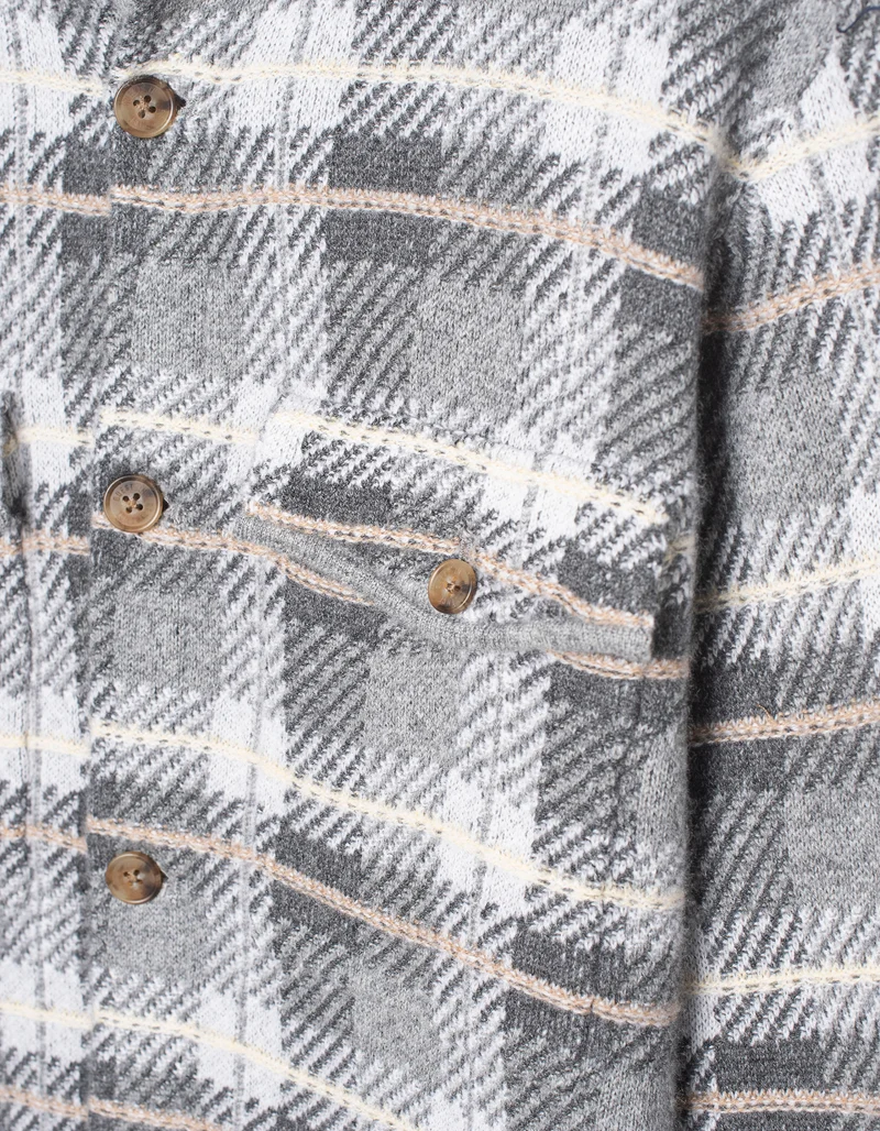 Kaschmir-Overshirt Plaid Work