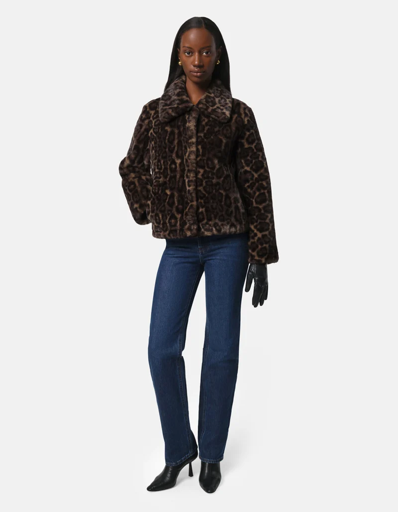 Faux-Fur Jacke Elis