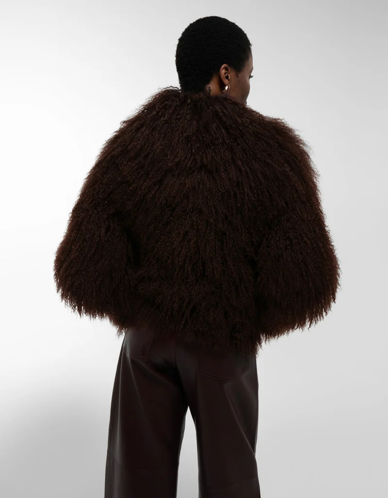 Shearling-Jacke Rochelle