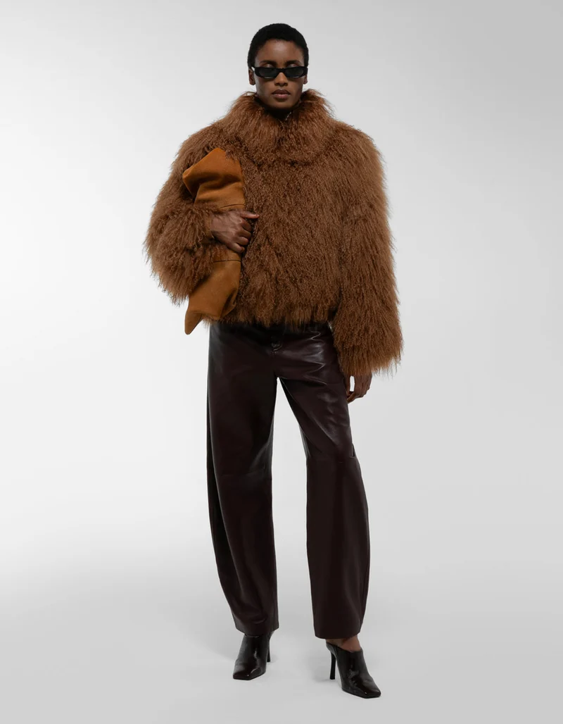 Shearling-Jacke Rochelle