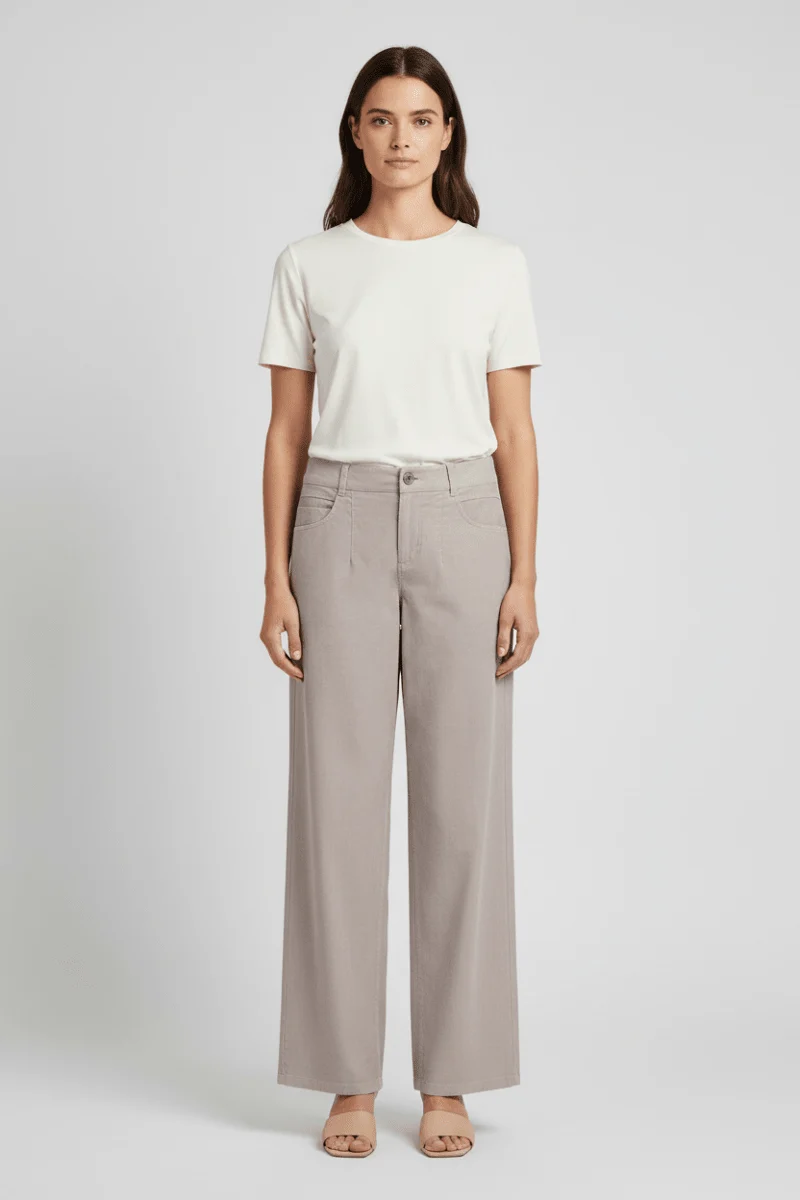 Cartoon Hose Jeans Taupe Hell