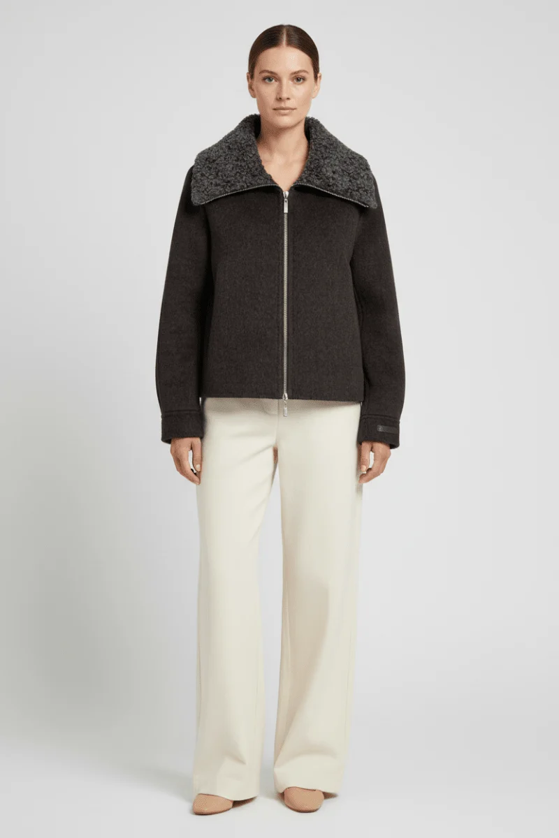 Mos Mosh Loisa Jacke Oversize in Delicioso