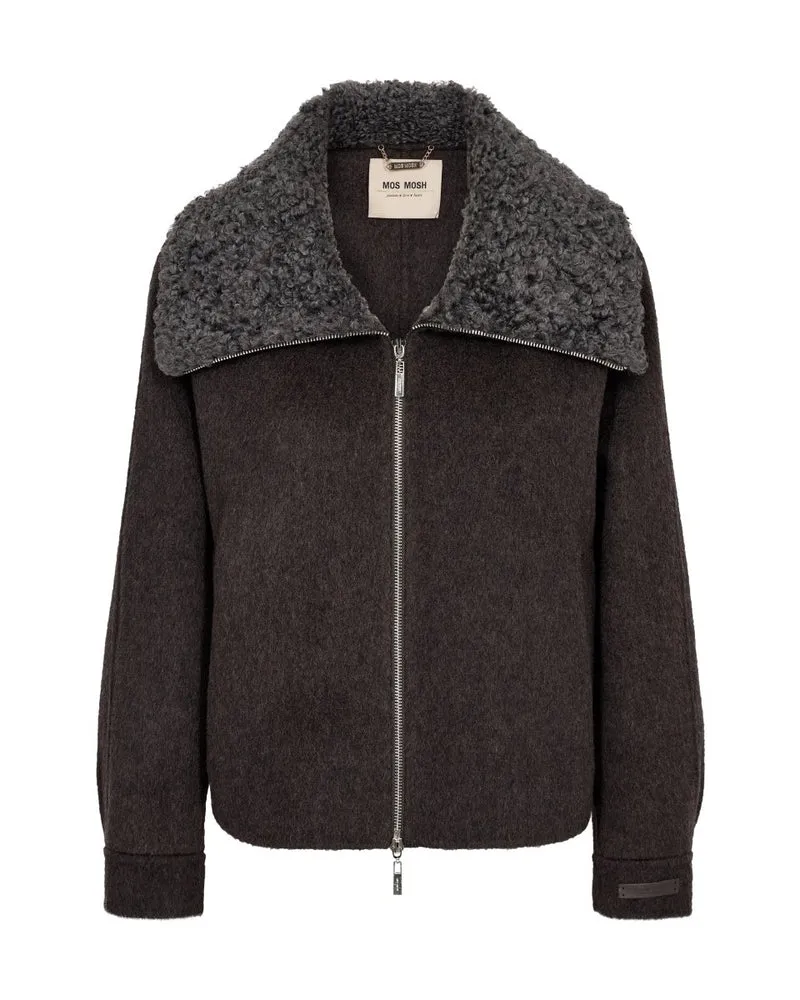 Mos Mosh Loisa Jacke Oversize in Delicioso