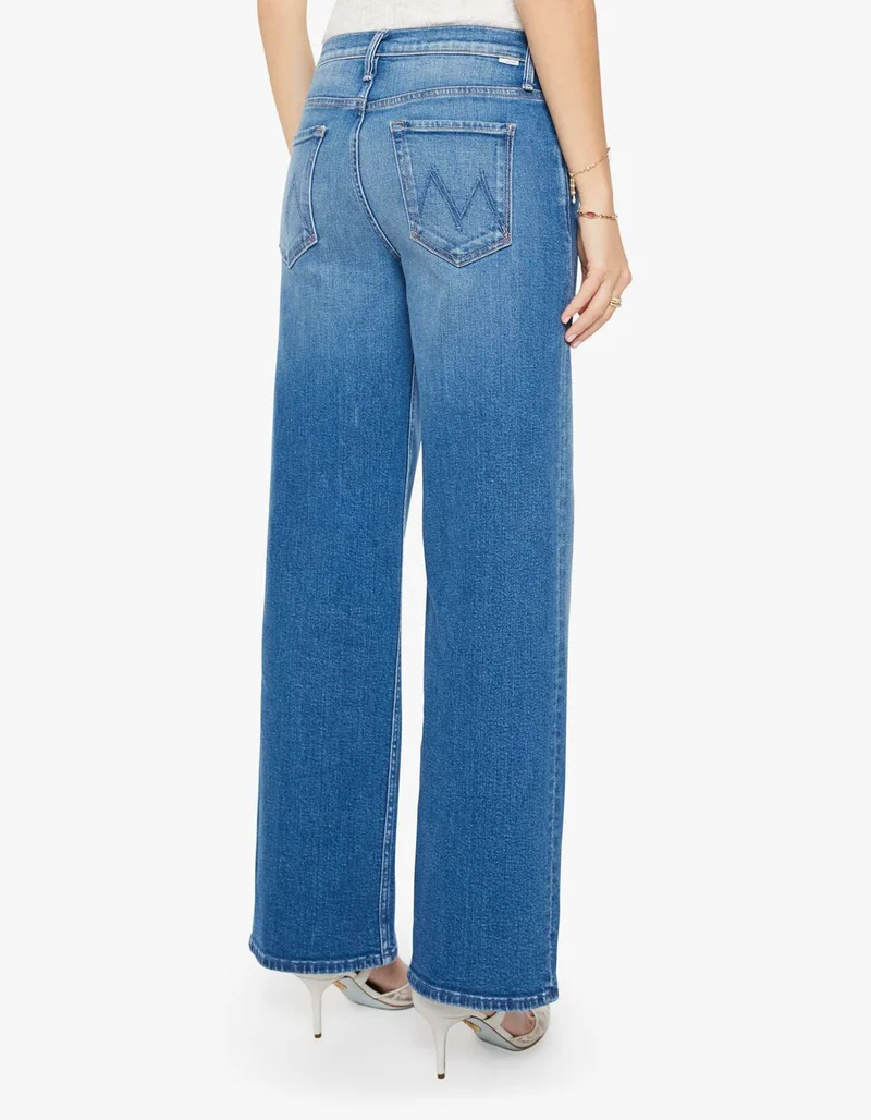 High-Waist Wide-Leg Jeans The Rerun Sneak
