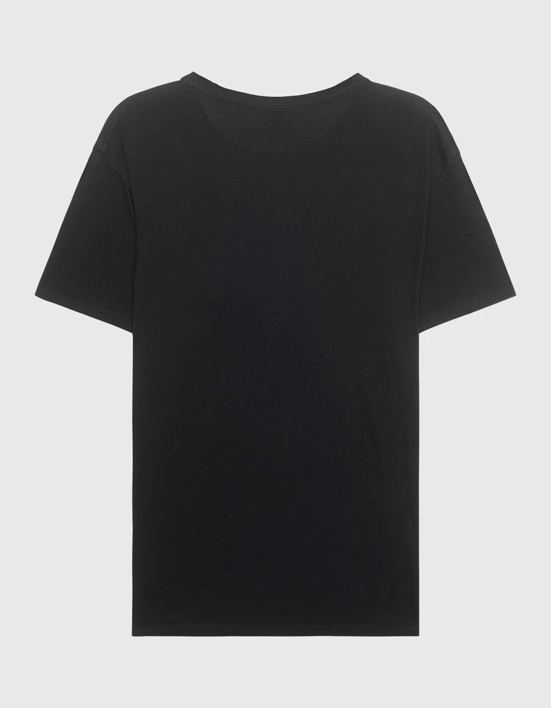 Bedrucktes T-Shirt Boy T mit Kaschmir-Anteil