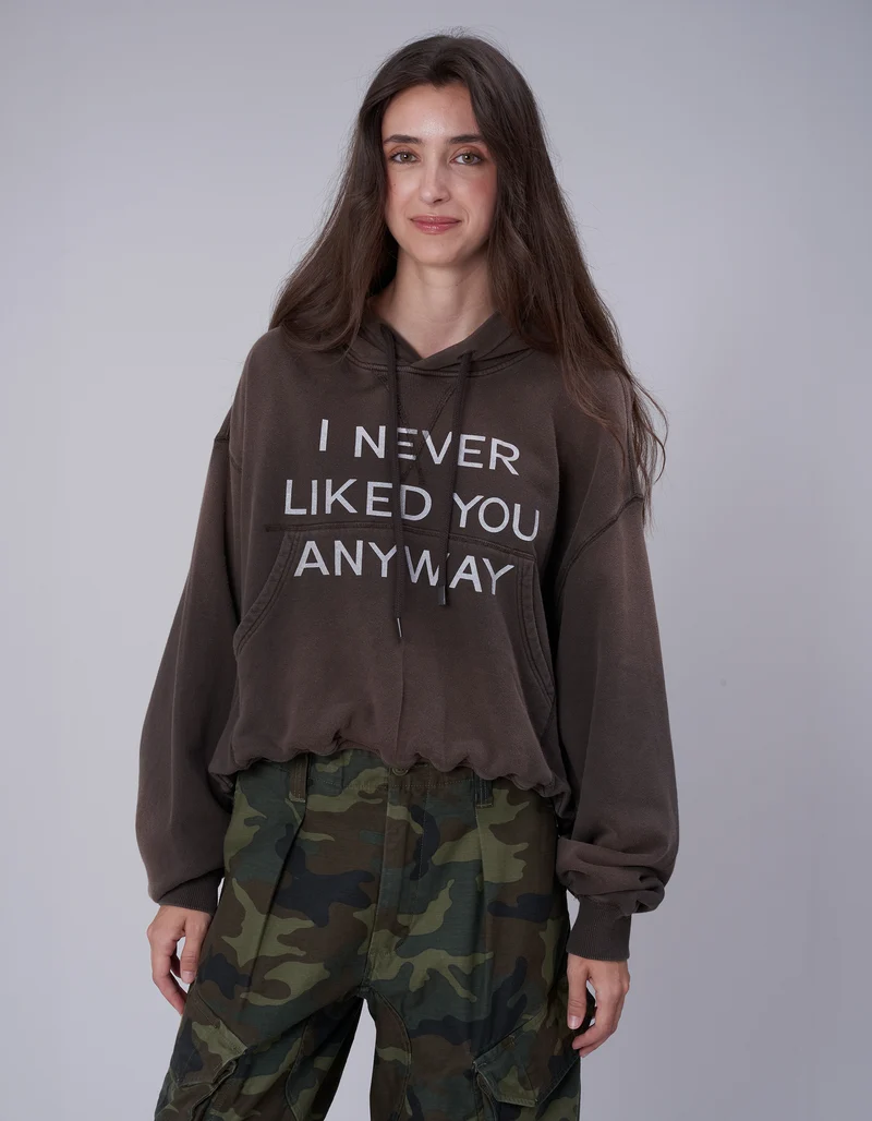 Bedruckter Cropped-Hoody Balloon