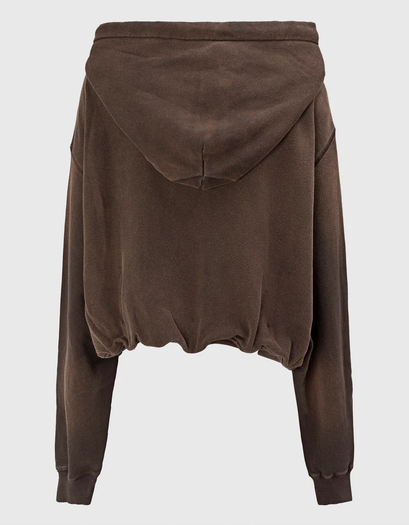 Bedruckter Cropped-Hoody Balloon