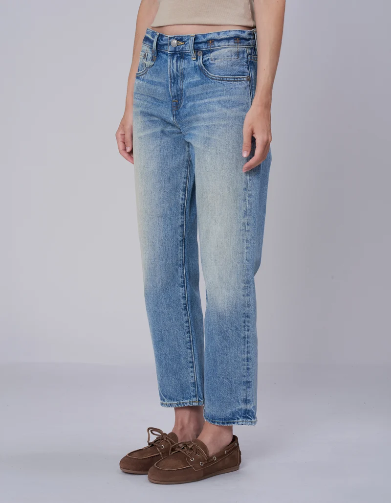 Straight-Leg-Jeans Romeo im Washed-Out-Look