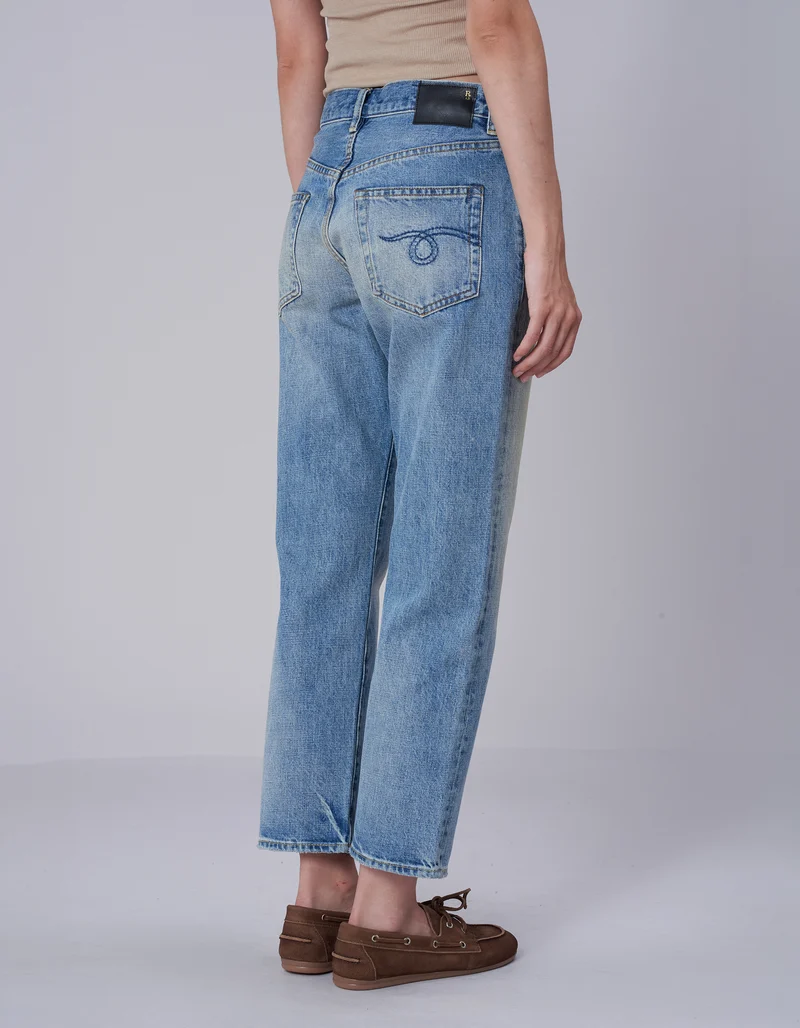 Straight-Leg-Jeans Romeo im Washed-Out-Look