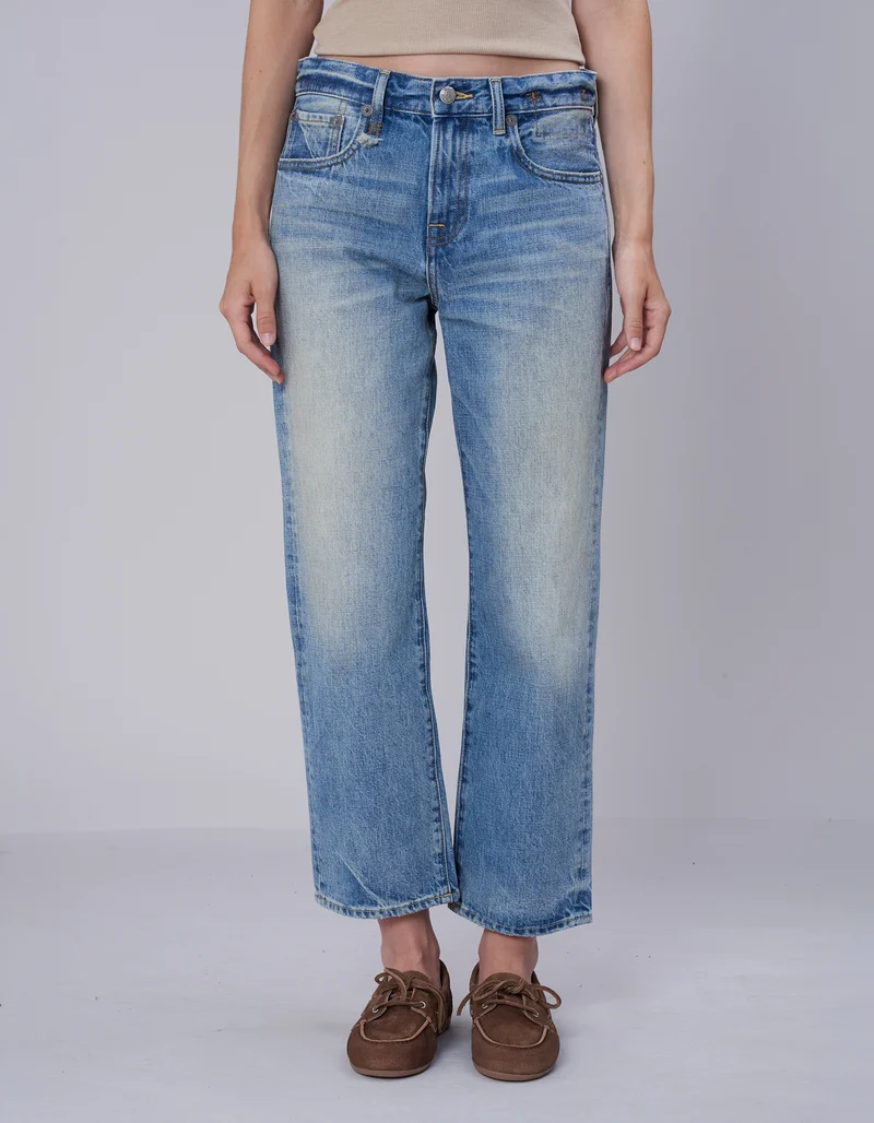 Straight-Leg-Jeans Romeo im Washed-Out-Look