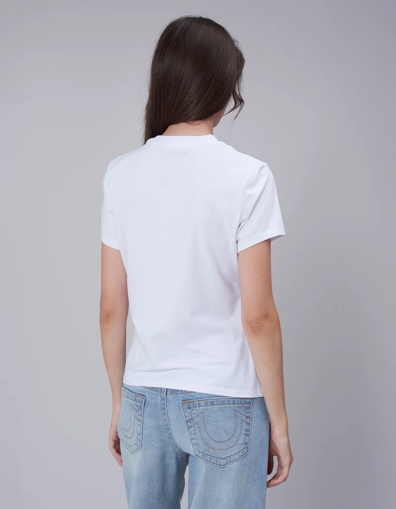 T-Shirt Crystal mit Strassverzierung