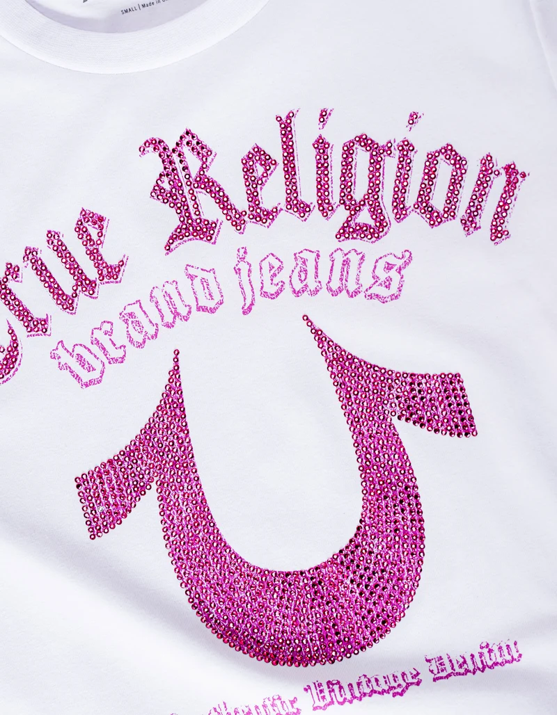 T-Shirt Crystal mit Strassverzierung