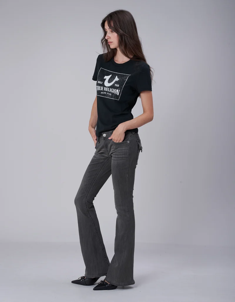 T-Shirt Crystal mit Strass-Verzierung