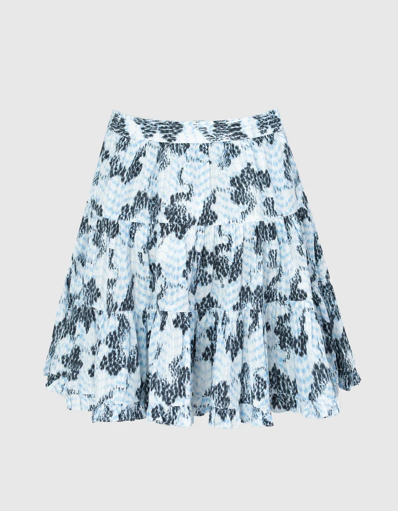 High-Waist Mini-Rock Oriane