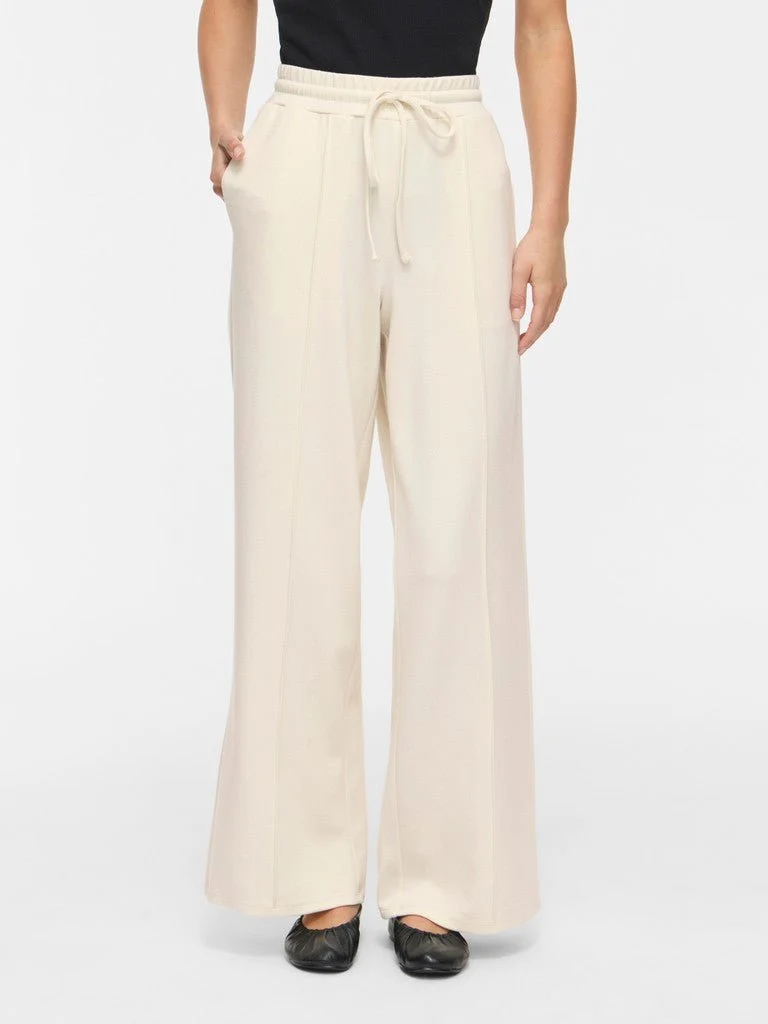 Vila Hose High-Waist Weite Sweat Birch