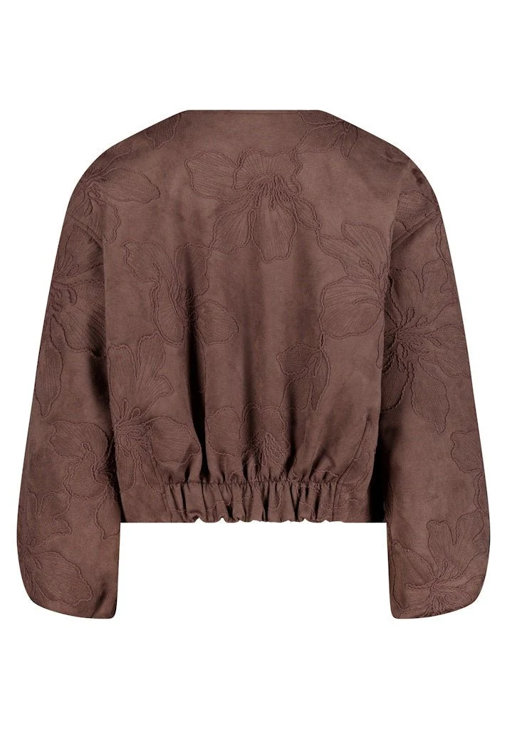 Cartoon Blazerjacke Kurz 1/1 Arm Black Coffee