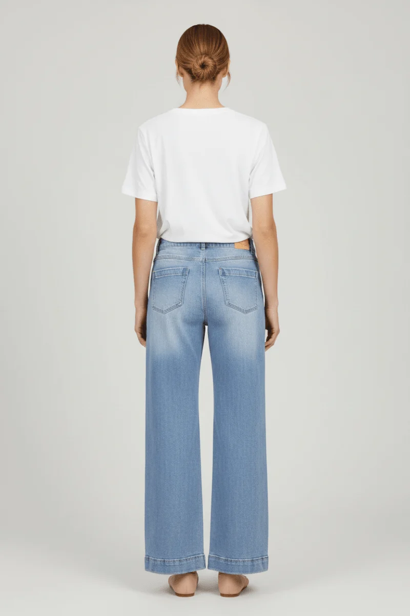 Cartoon Hose Jeans 1/1 Länge Middle Blue Denim