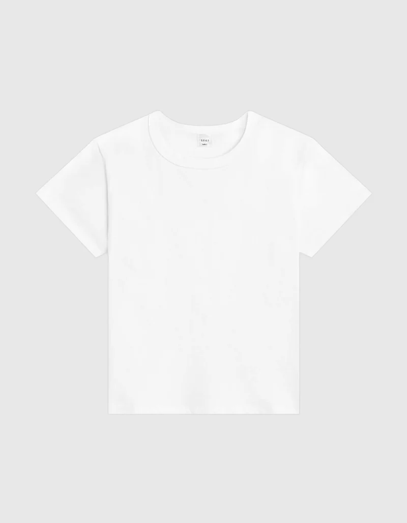 Baumwoll-T-Shirt The Margo mit Rundhalsausschnitt