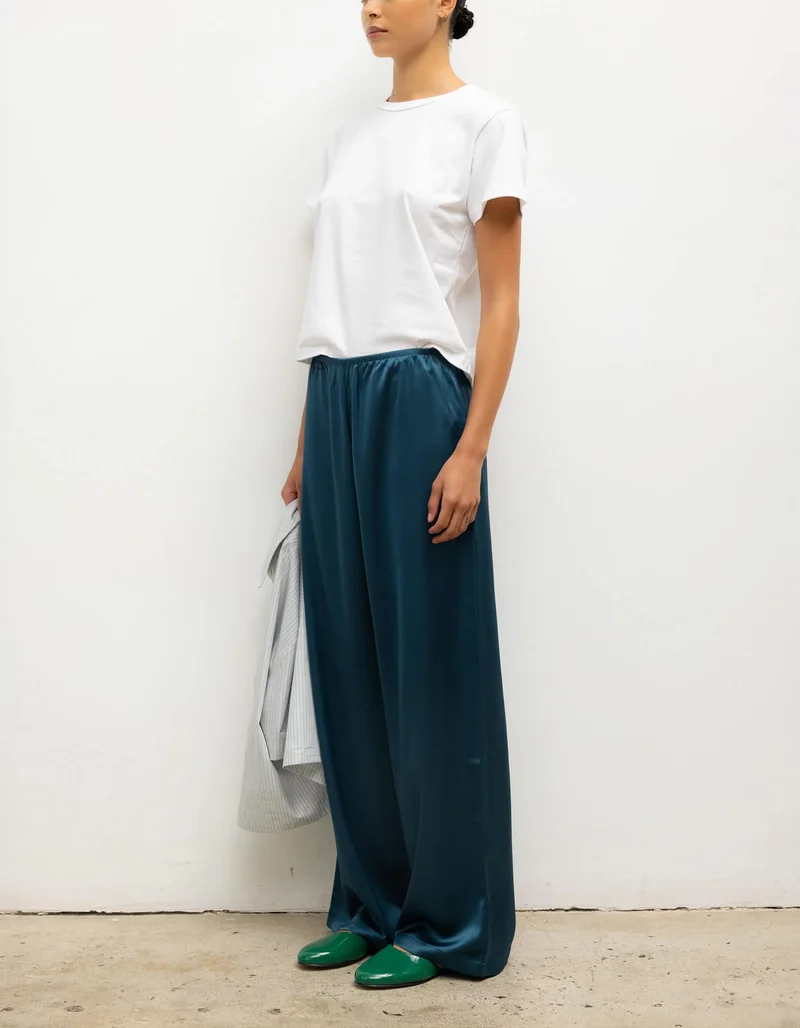 Baumwoll-T-Shirt The Margo mit Rundhalsausschnitt