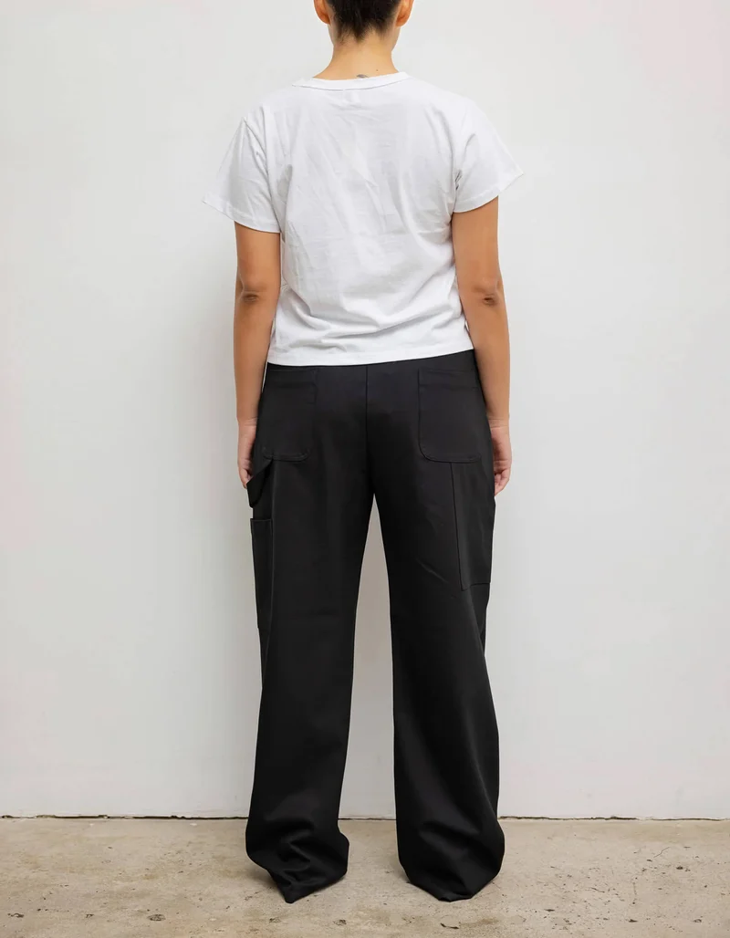 Baumwoll-T-Shirt The Margo mit Rundhalsausschnitt