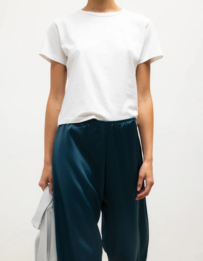 Baumwoll-T-Shirt The Margo mit Rundhalsausschnitt