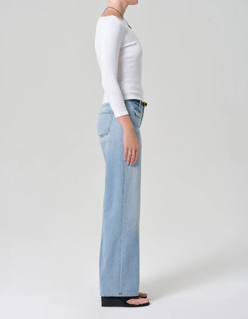 Wide-Leg Jeans Nora Patch