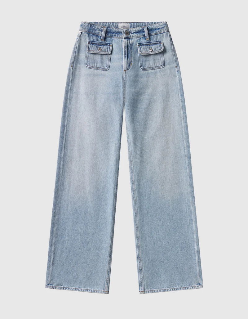 Wide-Leg Jeans Nora Patch