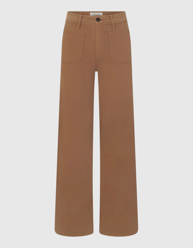 High-Rise Wide-Leg Jeans Le Slim Palazzo Harbor