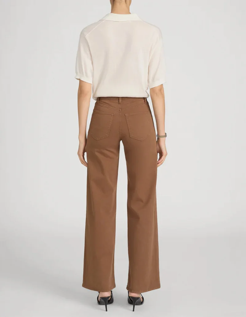 High-Rise Wide-Leg Jeans Le Slim Palazzo Harbor