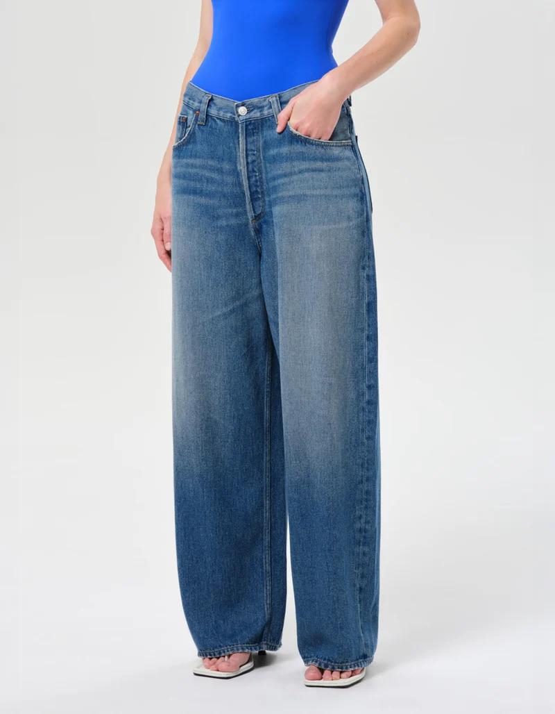 Wide-Leg Baggy-Jeans Flyweight
