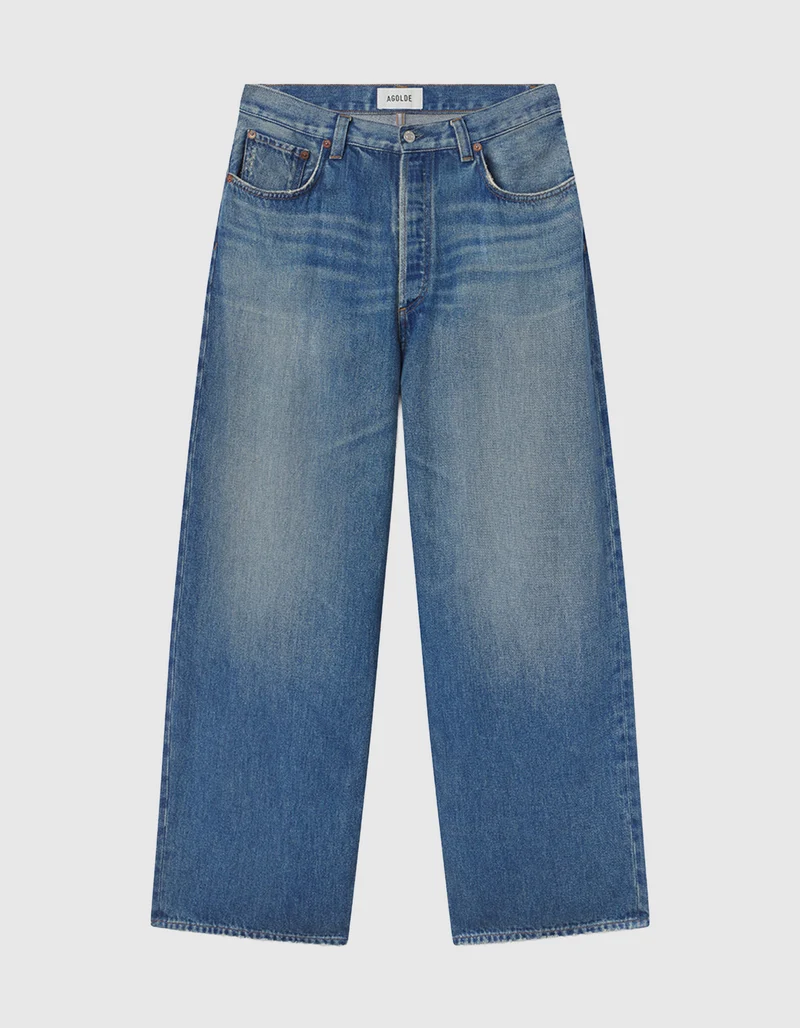 Wide-Leg Baggy-Jeans Flyweight