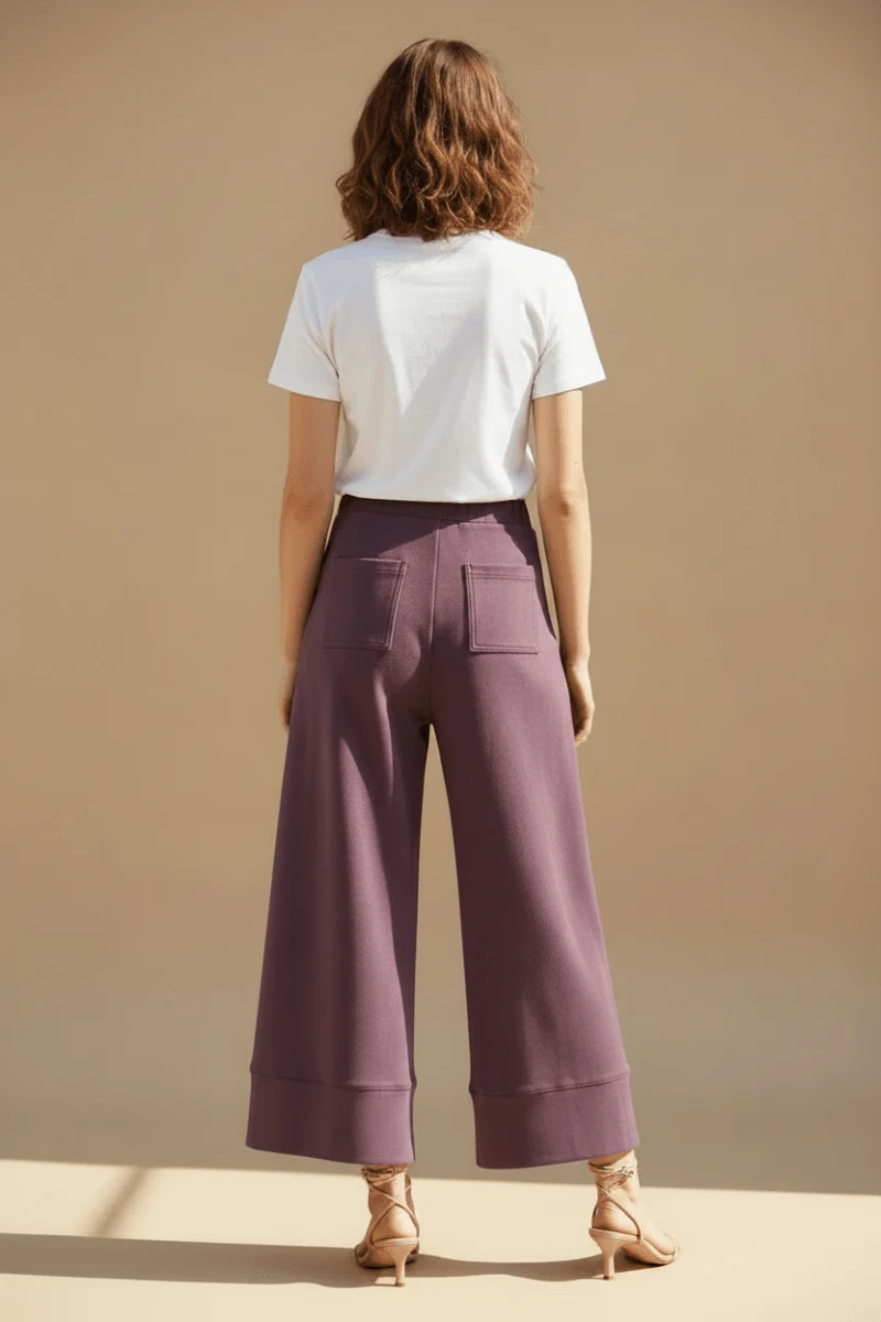 Rich & Royal T Peach Culotte Damen – Stilvoller Hosenrock in Mulberry