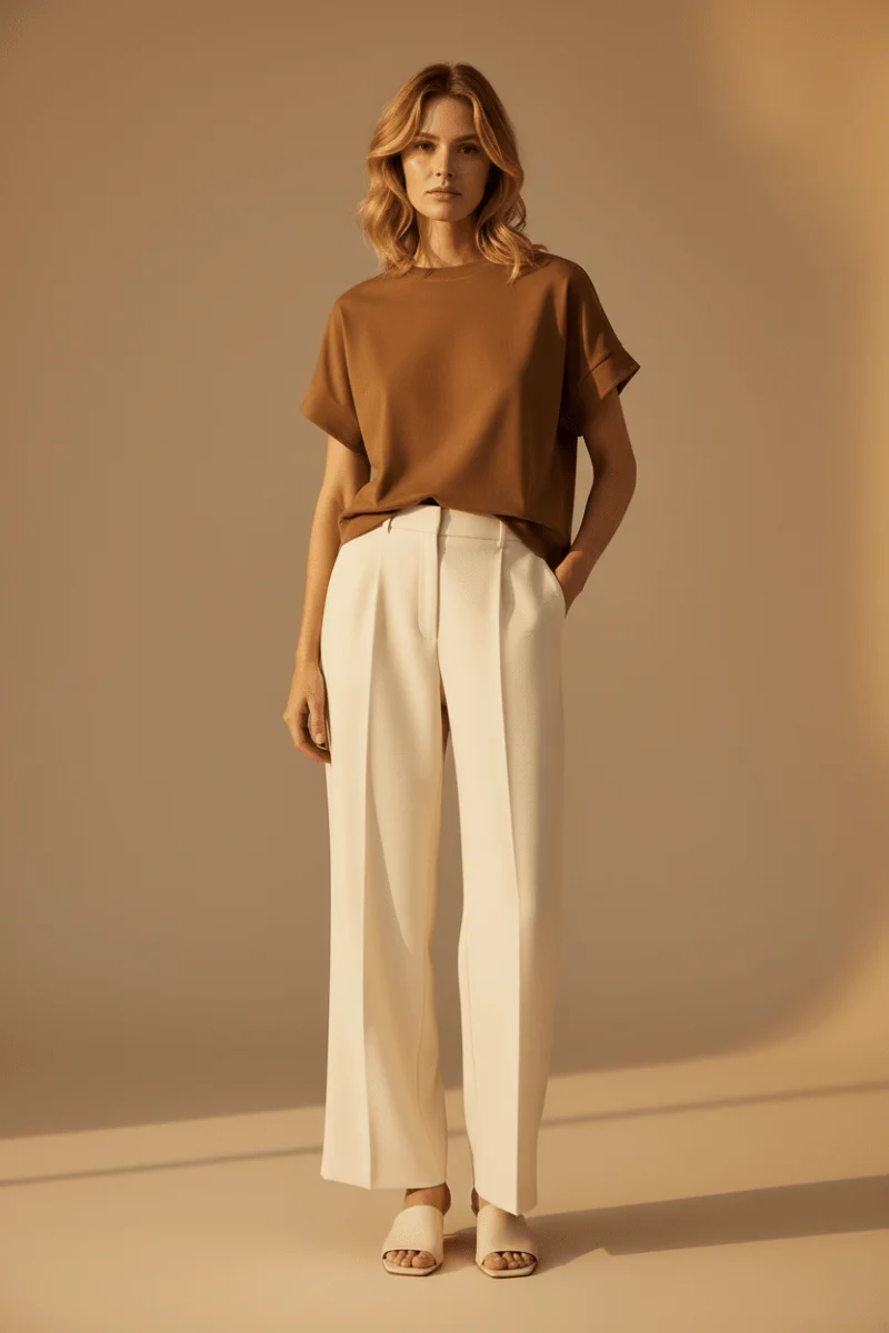 Rich & Royal T Peach Shirt Damen