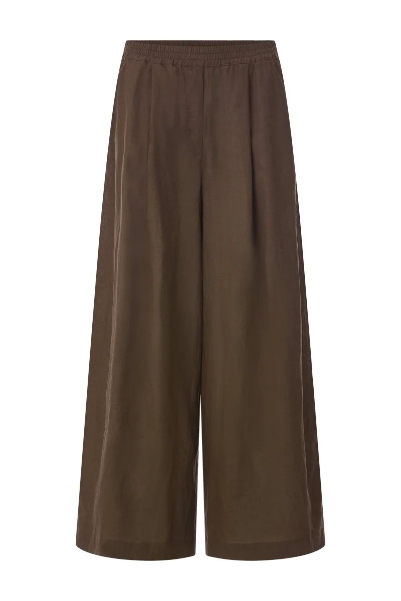 Rich & Royal Leinenhose Wide Leg für Damen