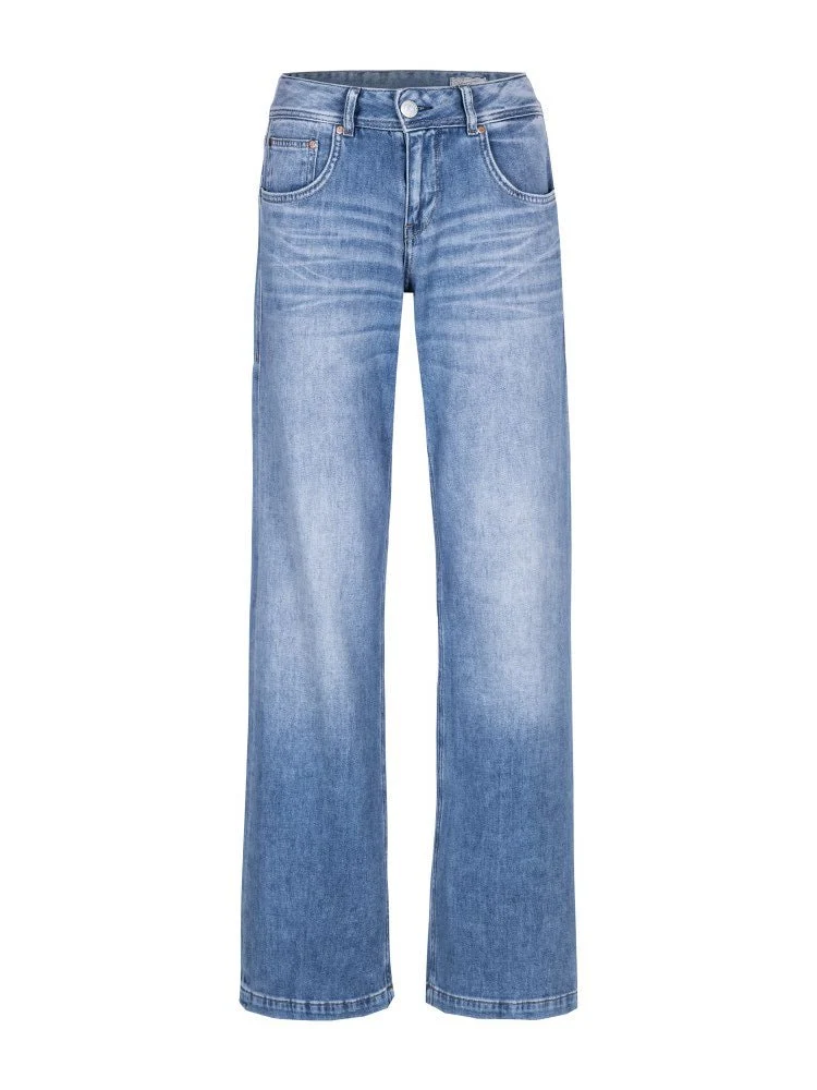 Herrlicher Edna Denim Stretch Damenhose in Blasted