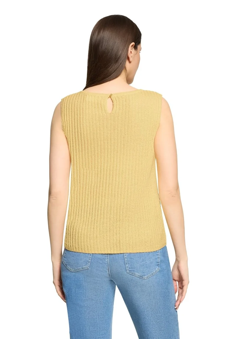 Cartoon Sweat Kurz ohne Arm in der Farbe Gelb