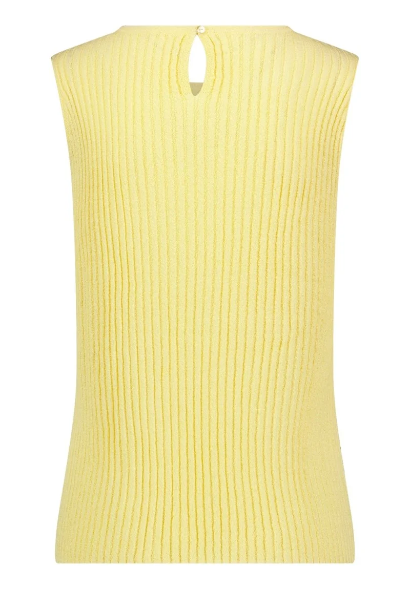 Cartoon Sweat Kurz ohne Arm in der Farbe Gelb