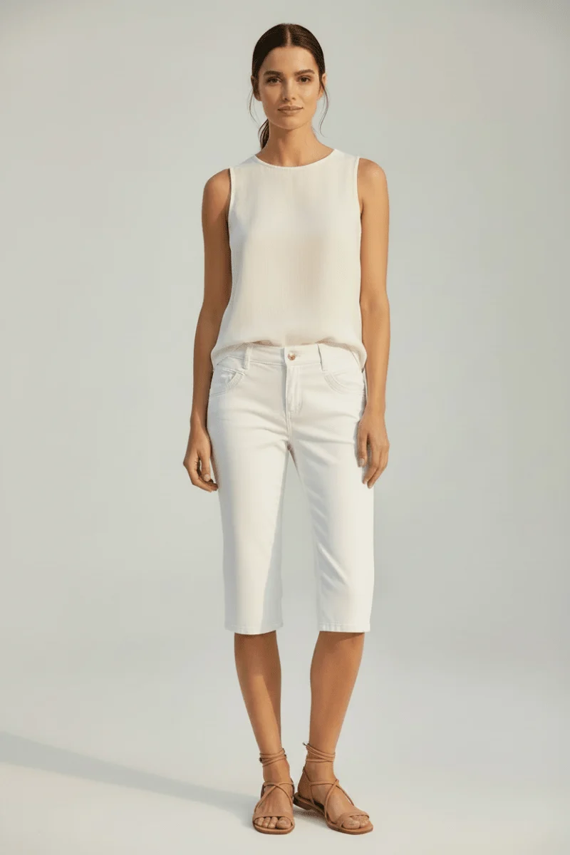 Mos Mosh Hose MMNaomi Treasure Pant Damen Weiss