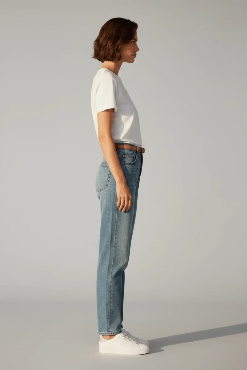 Mos Mosh MMLail O-SS Cherry Tee in deer Farbe White