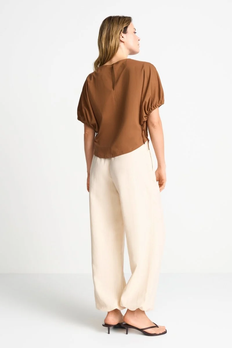 Rich & Royal Bazaar pants in der Farbe white stone