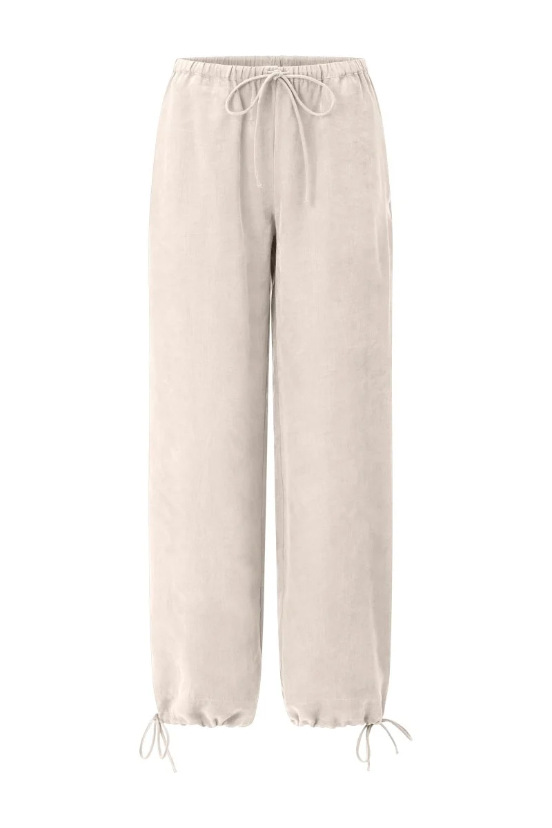 Rich & Royal Bazaar pants in der Farbe white stone