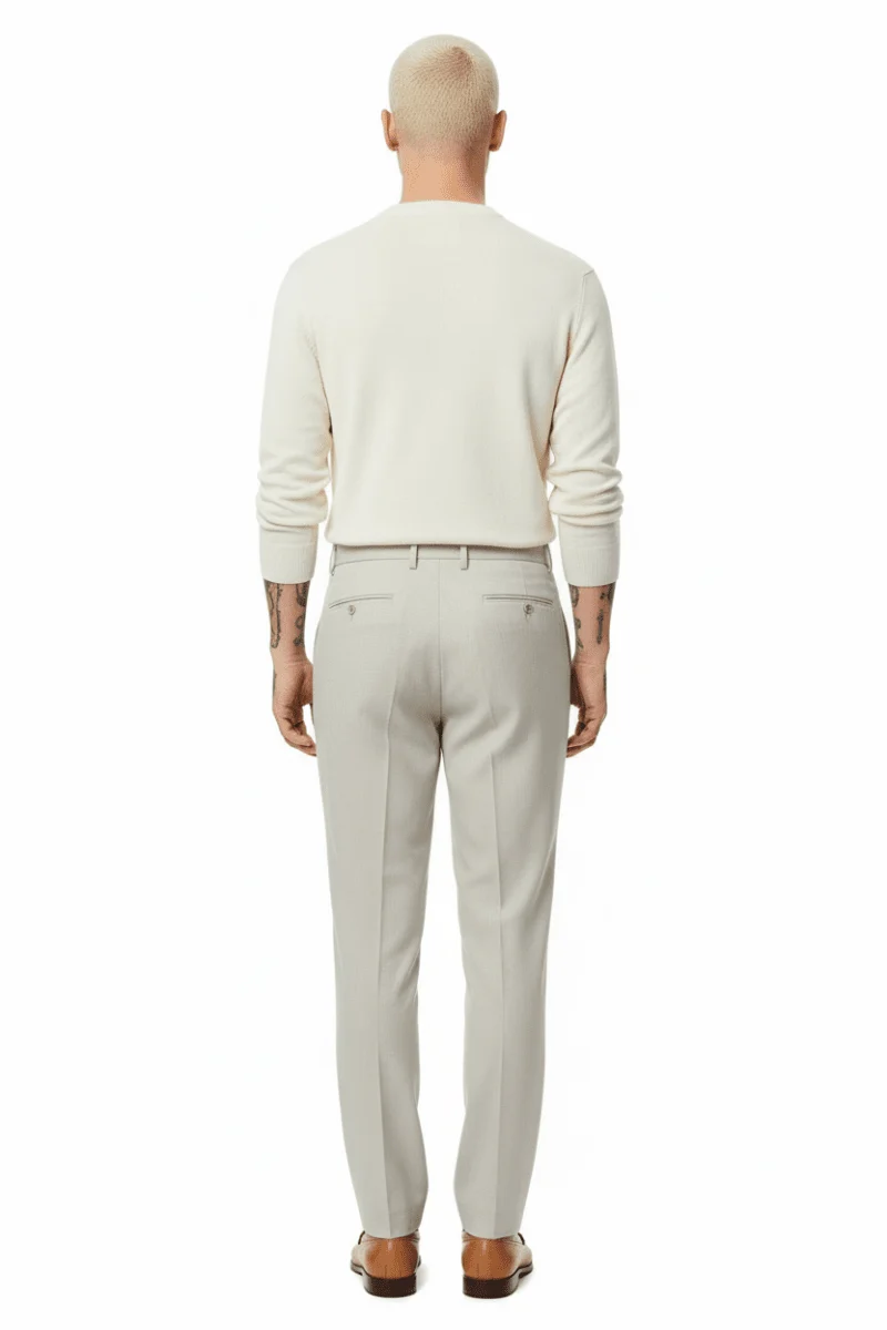 Strellson Classic Trousers Lois4 in der Farbe Silver