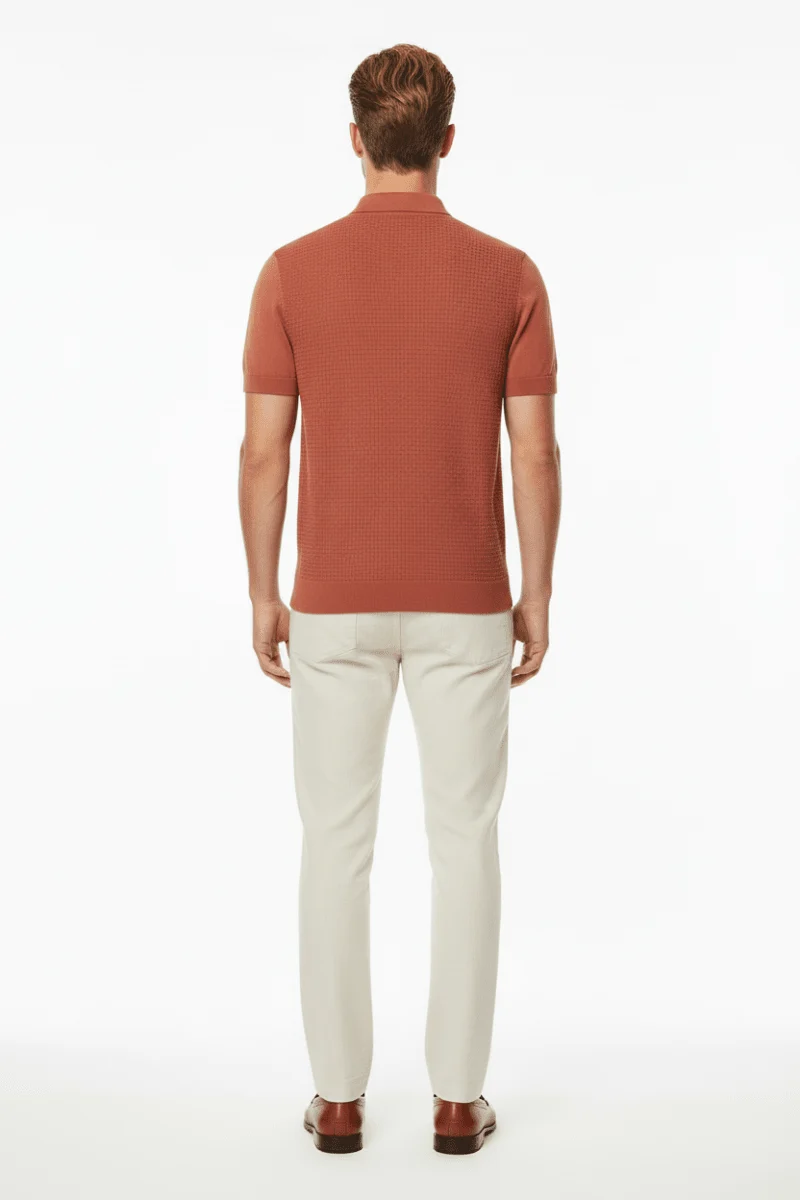 Strellson Poloshirt Adrian-PS in der Farbe Lt/Pastel Red 634