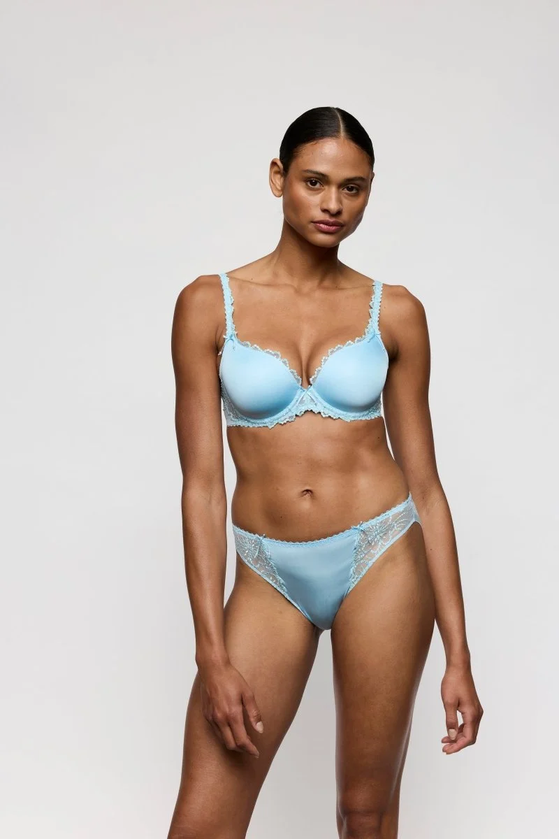 Marie Jo Unterlegter BH Herzform JANE in der Farbe Milky Blue
